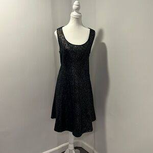 Cute dark blue with silver and gold shimmers dress